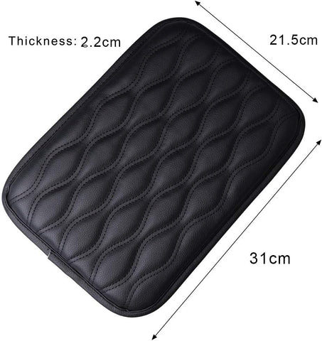 Car Armrest Pad PU Leather Center Console Cushion