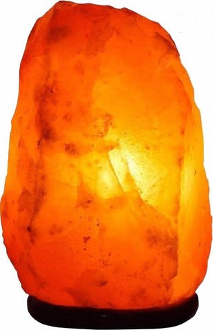 Needs&Gifts 2–3kg Natural Himalayan Salt Lamp – Handcrafted Pink Rock Salt Table Lamp with E14 Bulb, UK Plug & Complete Electric Fitting