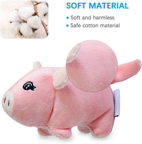 Squeaky Plush Dog Toy 6 Pack for Puppies and Small Dogs