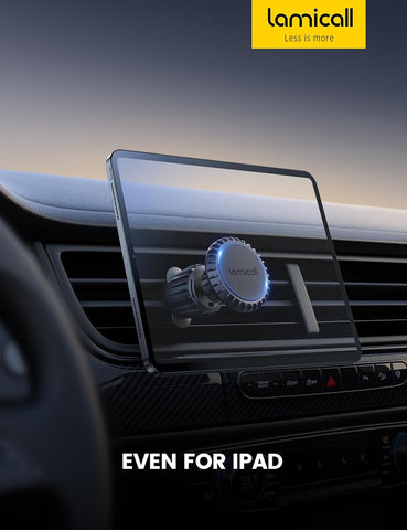 Lamicall Magnetic Car Phone Holder Vent – 360° Rotating Mount