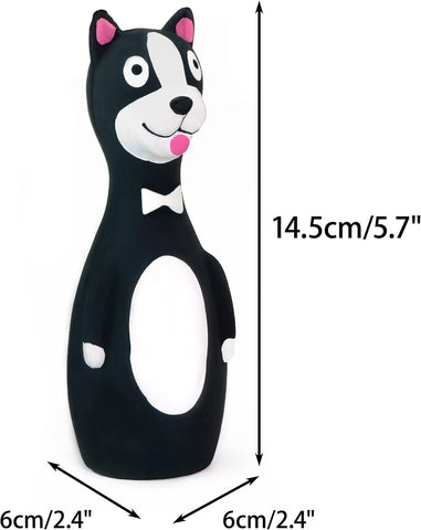 Squeaky Latex Dog Toys Pack for Small Dogs