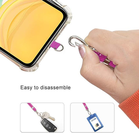 COCASES Adjustable 150cm Crossbody Phone Lanyard Strap