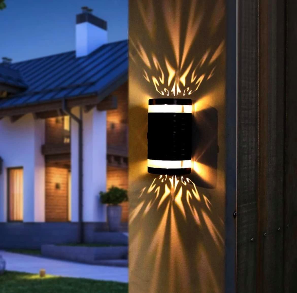 Buy Super Bright Solar Powered Door Fence Wall Light In UK - Shop Now!