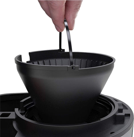 Buckingham Filter Coffee Machine: 10-Cup, Fast Brew, 24hr Programmable Timer, Keep Warm, Permanent Washable Filter, Auto Clean