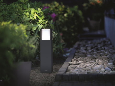Philips LED Arbour Outdoor Pedestal Light [Anthracite - Cool White] For Outdoor Path Lighting, Patio, Drive, Garden, Borne