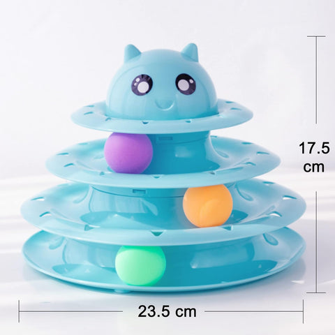 21 Pack Cat Toys for Indoor Cats Interactive Kitten Toy Set