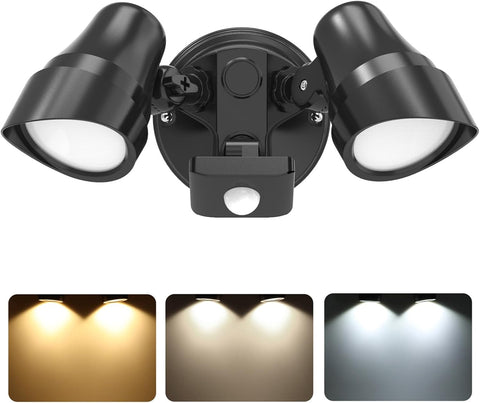 Motion Sensor LED Floodlight Adjustable Colour Temperature