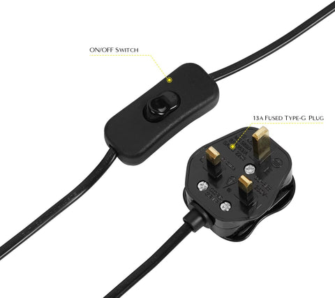 Black Birds Resin Crow Desk LED Lamp E27 Base Modern Raven Art Deco Bedside Decor Plug in Cord Wall Lamps for Bedroom, Office, College Dorm, Right Black Wall