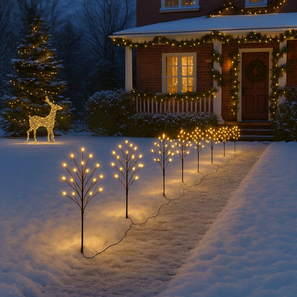 Valiant Christmas Pathway Sprig Lights