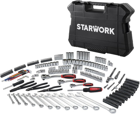 STARWORK 314-Piece Metric Mechanics Tool Set