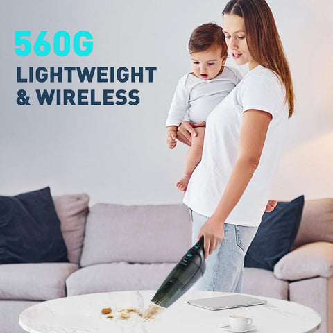 Cordless Handheld Vacuum Cleaner 9500PA – Lightweight & Rechargeable