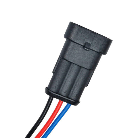 GTIWUNG 5 Kit 3 Pin Way Waterproof Electrical Connector Wire, Automotive Wire Connectors, Car Plug Socket Kit, Insulated and Sealed, Terminal Connector