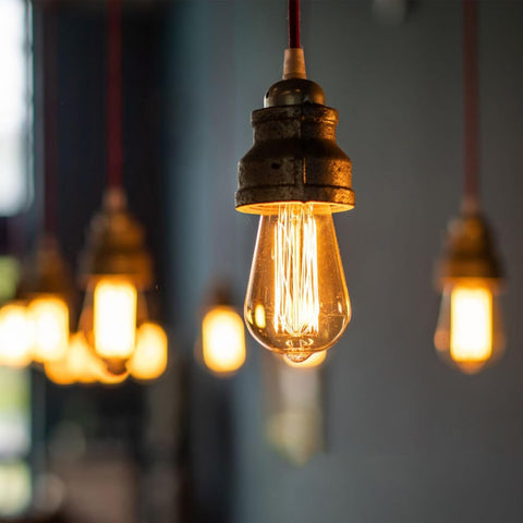 E27 Vintage Light Bulbs Squirrel Cage Filament 60W (6 Pack)