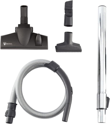 Akitas 800W Bagless Cylinder Vacuum Cleaner 2.5L – German Wessel Werk Nozzle, HEPA Filter, Compact Hoover for Hard Floors & Carpets (C6)