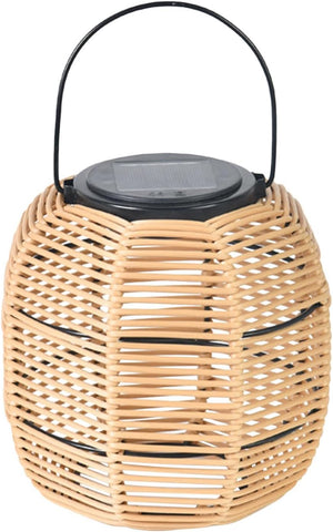 Garden Path Lights Rattan Woven Japanese Style Ambient Lighting