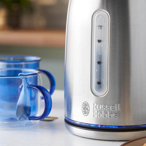 Quiet Boil Stainless Steel Kettle 1.7L Rapid Boil, Limescale Filter