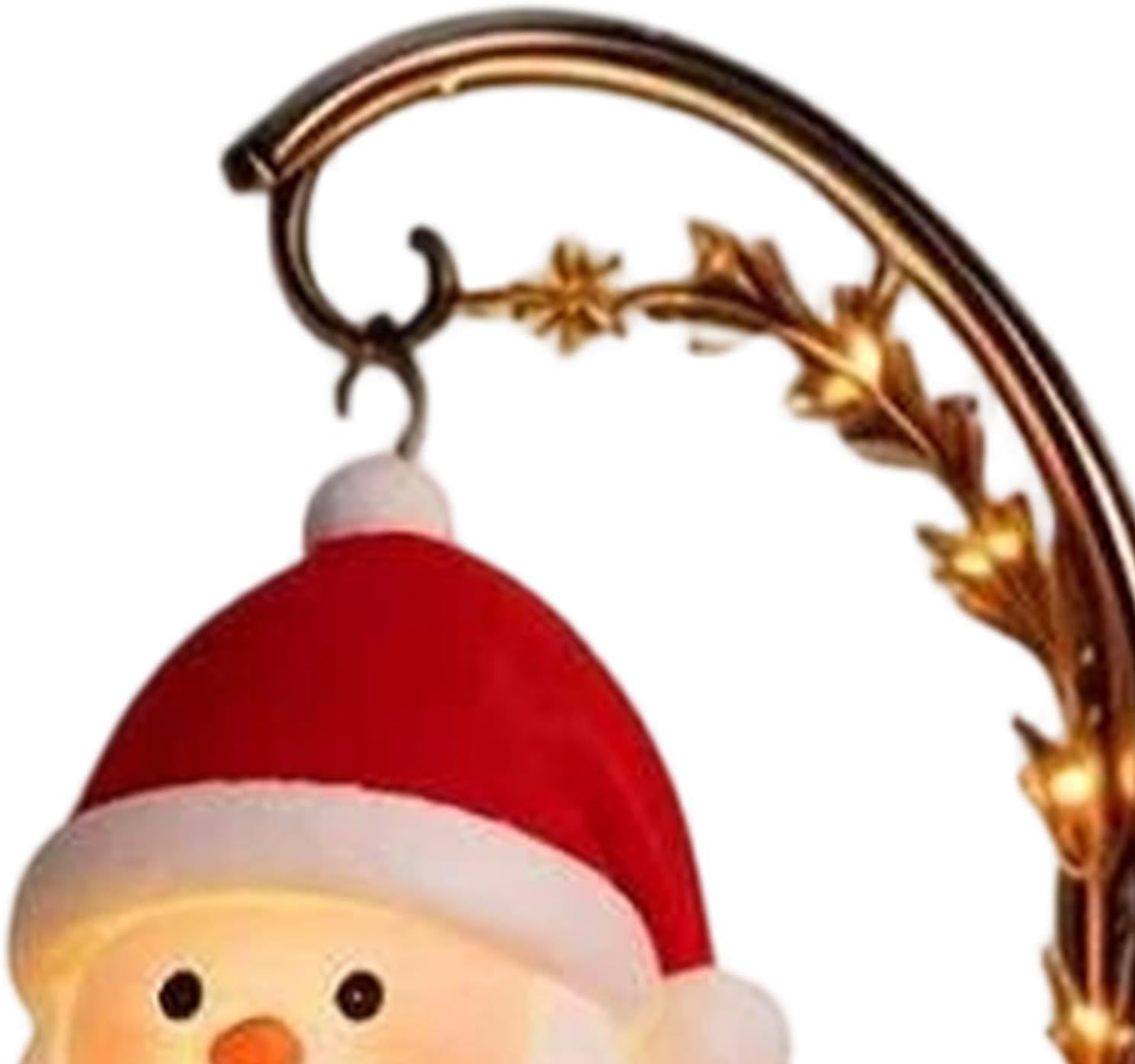 Christmas Solar Lights Outdoor Decorative Christmas Snowflake Stake Lamp