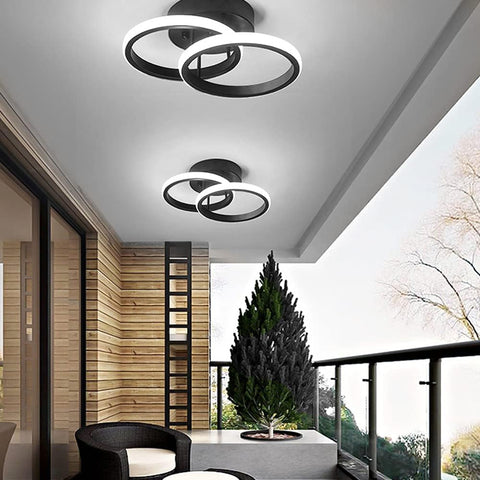 Stylish modern chandelier in a cozy bedroom setting




