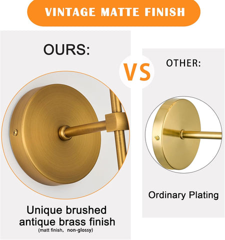 Battery Operated Wall Sconce Set of Two,Modern with Remote Control Dimmable Wall Lighting Indoor