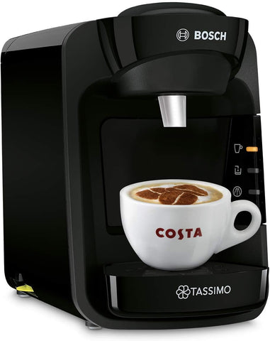 TAS3102GB Tassimo Coffee Machine One Touch Brew 1300W Black