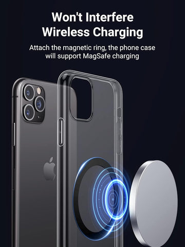 UGREEN Magnetic Car Phone Mount for iPhone 17 Pro Max – Black