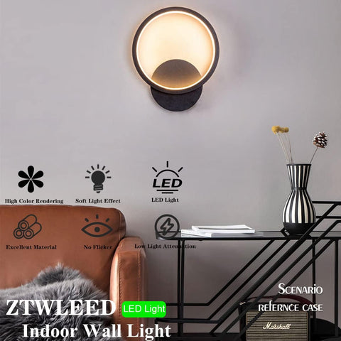 Warm White LED Wall Light with Dimming Feature

