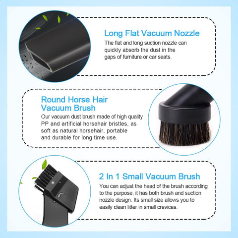 BUZIFU 6 PCS Vacuum Cleaner Accessories Set