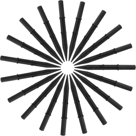 Solar Garden Lamp Stakes Plastic 25pcs for Outdoor Pathway Lighting