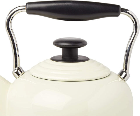 Haden Highclere 3000W Cordless Kettle – 1.5L Rapid Boil, Cream, Lightweight & Easy Pour