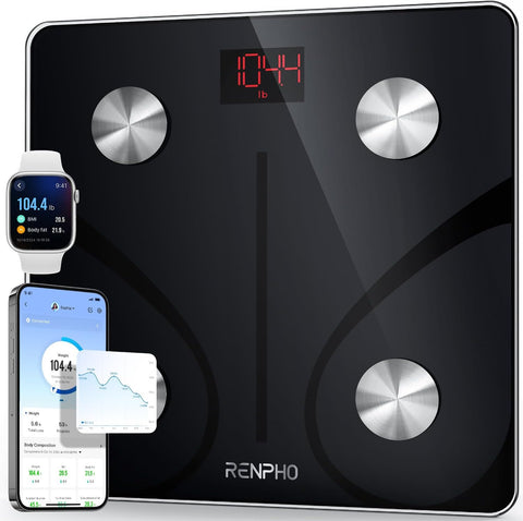 Elis Digital Body Weight Scales with High Precision Sensors | Bluetooth Body Composition Monitor with App