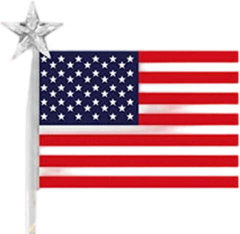 Garden Lights Waterproof Flag Lighting for 4th of July