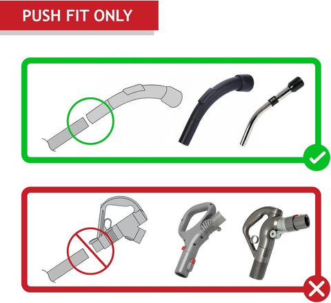 Universal Vacuum Cleaner Telescopic Rod & Tool Kit 32mm