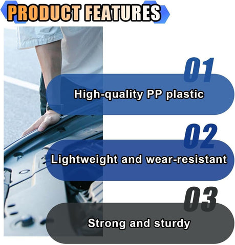 Car Push Retainer Clips & Auto Fasteners Set