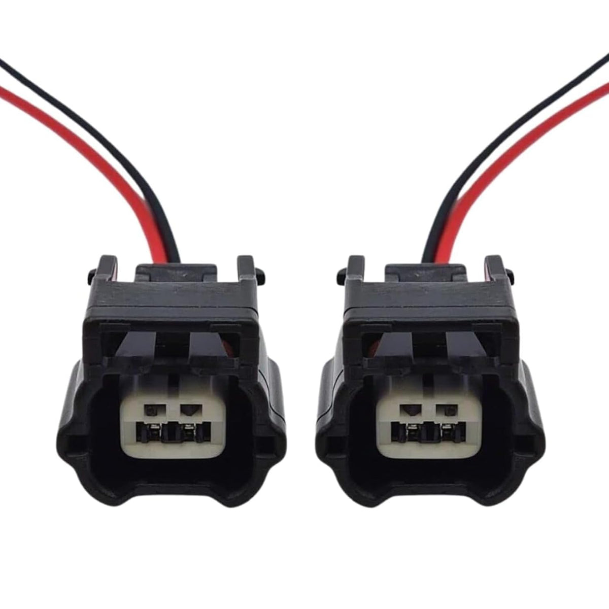 NIYATA 2-Pin ABS Sensor Plug Connector with 15cm Pre-Wired Leads, Replacement Wire Harness Socket for Nissan Qashqai, X-Trail, Juke, Replaces 479004CB2A, 47901-1KA0A