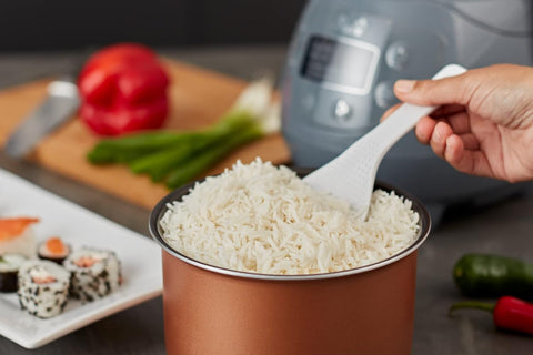 Yum Asia Panda Mini Rice Cooker – 0.63L Ninja Ceramic Bowl, Fuzzy Logic, 8 Cooking Functions, LED Display, 220-240V