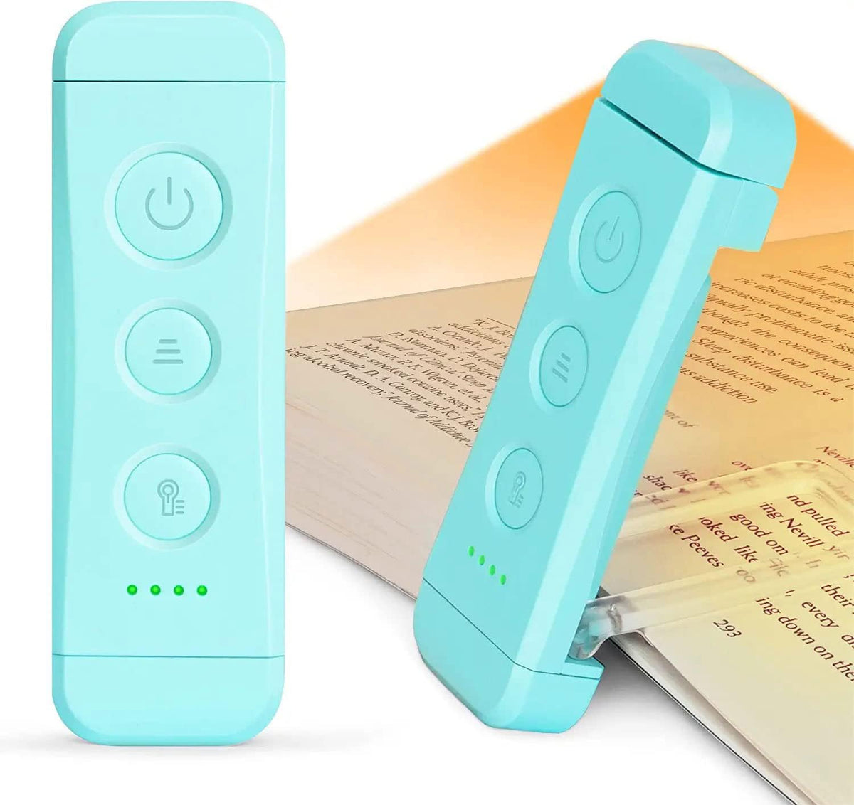 Reading Light Book Light，Eye Caring Reading Lights for Books in Bed, 3 Colours & 5 Brightness Dimmable, Portable & Flexible, Long Lasting up to 80 hrs, Perfect for Book Lover Gifts