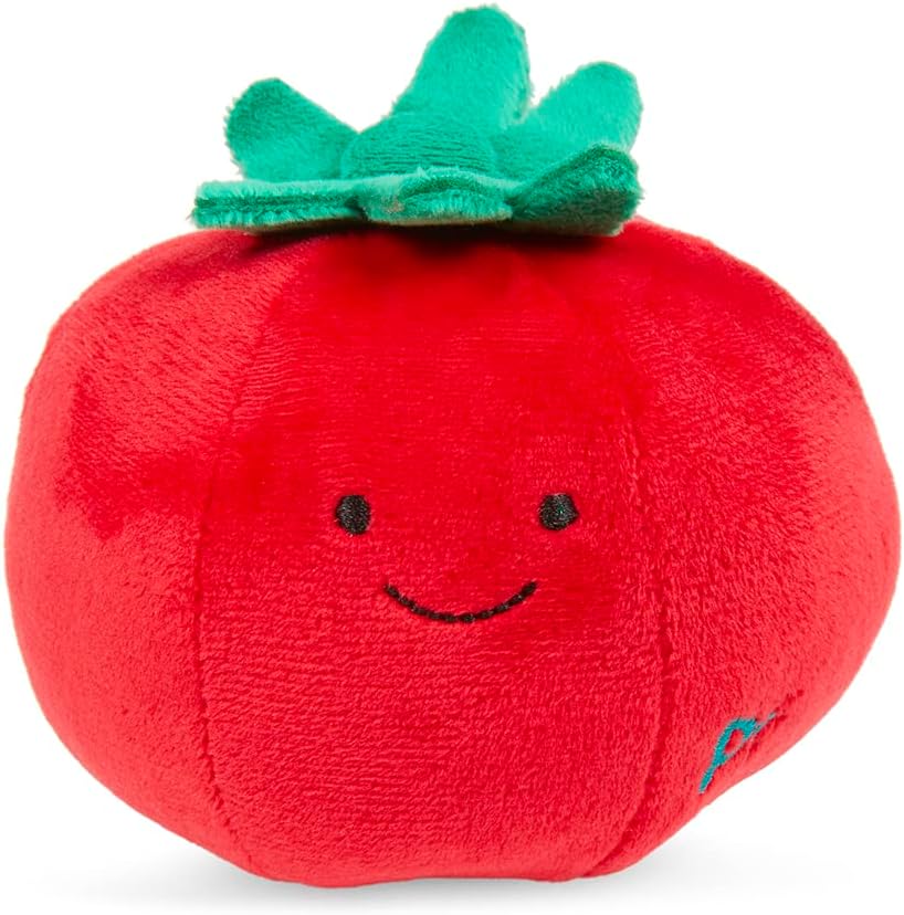 Petface Greenfingers Tigan Tomato Plush Dog Toy