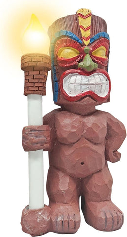 Hawaii Statue, Solar Lantern Decor, Garden Figurine