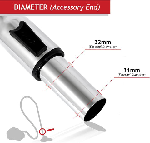 Universal Vacuum Cleaner Telescopic Rod & Tool Kit 32mm