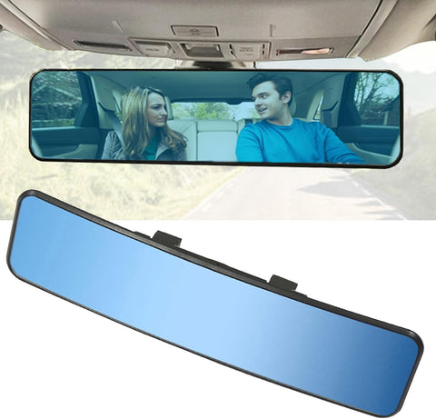 Kitbest 290mm Anti Glare Panoramic Rear View Mirror