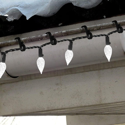 120 Pack Gutter Hooks for Outdoor Lights – Black Plastic S Hooks for Christmas Lights, Garden Decorations & Party Displays – Make Every Festive Light Feel Right at Home