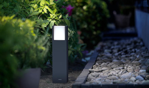 Philips LED Arbour Outdoor Pedestal Light [Anthracite - Cool White] For Outdoor Path Lighting, Patio, Drive, Garden, Borne