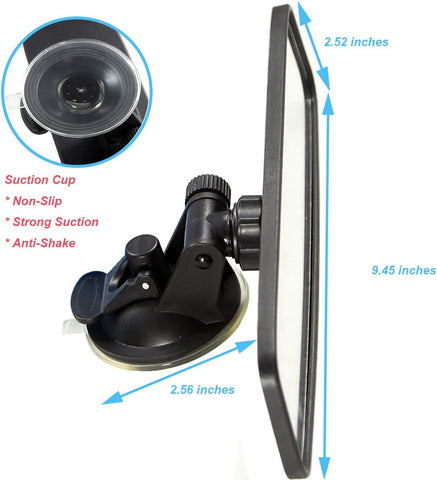 KITBEST Rear View Mirror for Driving Test with Blind Spot Mirrors