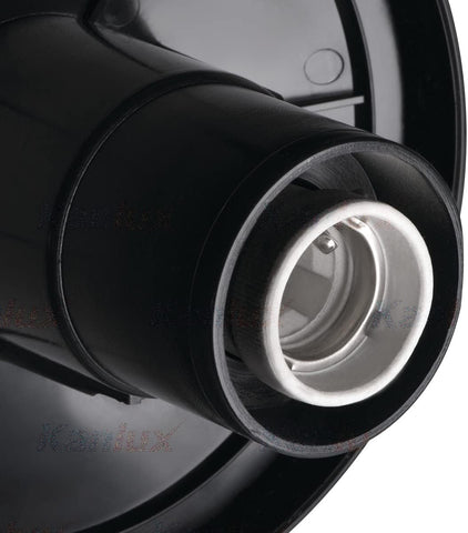 Outdoor IP44 Giant Jumbo Sphere Ball Garden Light - 470mm IDAVA Round Spike Lamp Mains 240V E27 Supplied with 18W LED Bulb Cool White - Patio Pathway Driveway Lighting