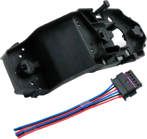 Rear Left or Right Tail Light Bulb Socket Holder with Wire Plug Harness, Replacement for Mini F55 F56 F57 Cooper