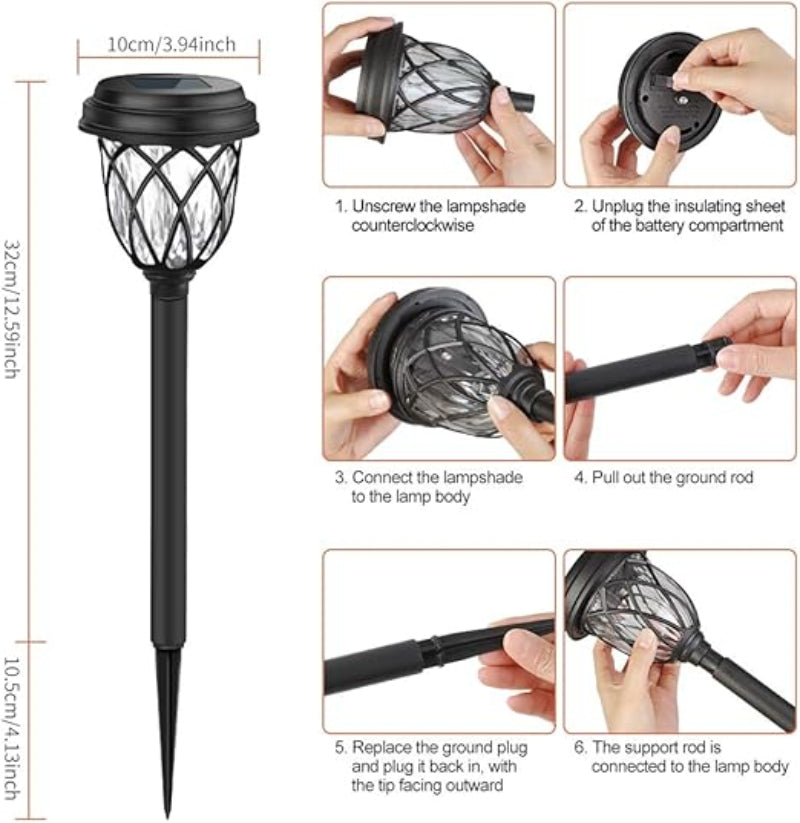 Buy LED Solar Powered Stake Lights In UK - Shop Now!