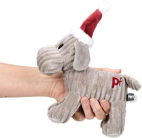 Christmas Freddi Plush Dog Toy with Squeaker