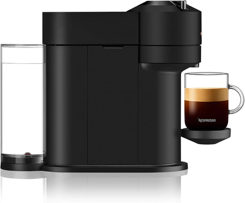 Vertuo Next Coffee Machine by De'Longhi – 6 Cup Sizes, 30+ Coffee Varieties, Capsule Set Included, Matte Black