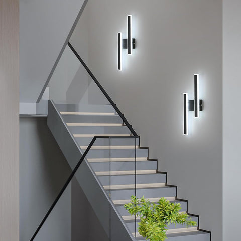 Modern 32W LED Wall Light Indoor – Creative Long Strip Lamp for Bedroom, Living Room, Bathroom, Corridor, Cold White 6500K