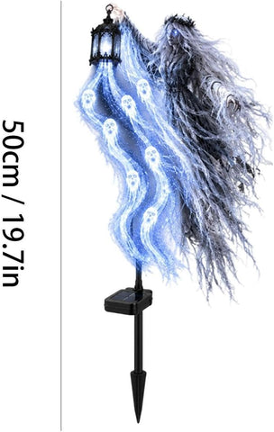 Halloween Path Lights Scary LED Outdoor Decorations with